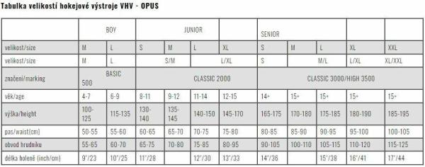 Opus Chránič krku 3614 JR hokejový brankársky, veľ. S/M