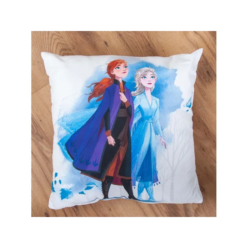 HERDING Obojstranný dekoračný vankúšik 40/40cm DISNEY FROZEN 2