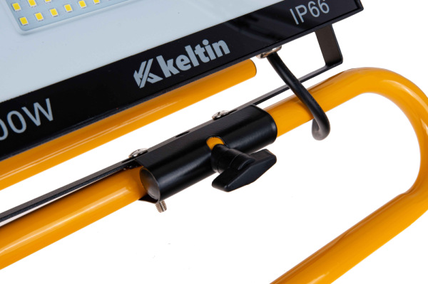 LED reflektor 100W so stojanom, studená biela 6500K, KELTIN 9