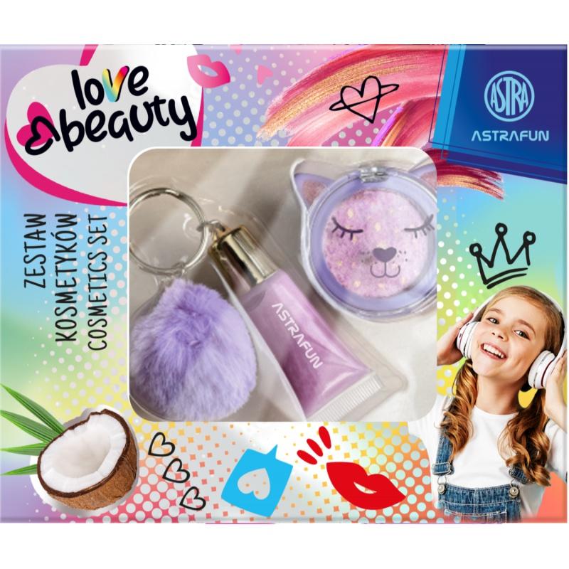 Beauty set AstraFUN balzam na pery a lesk na pery, kokosový, 712024008 2