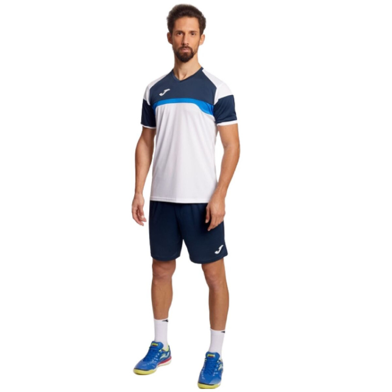 Danubio III pánske tričko a šortky biela-navy 2