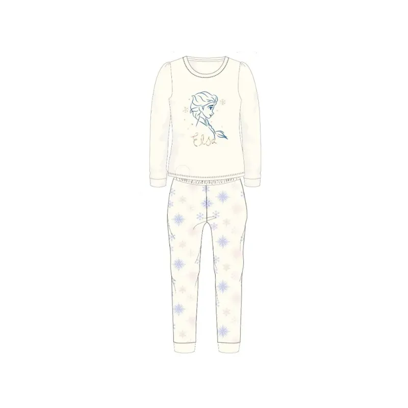 Dievčenské flísové pyžamo DISNEY FROZEN Coral - 7 rokov (122cm)