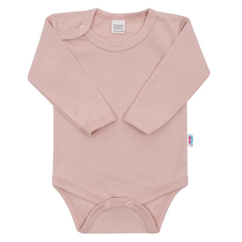 Dojčenské body New Baby Classic II vintage růžové 80 (9-12m)