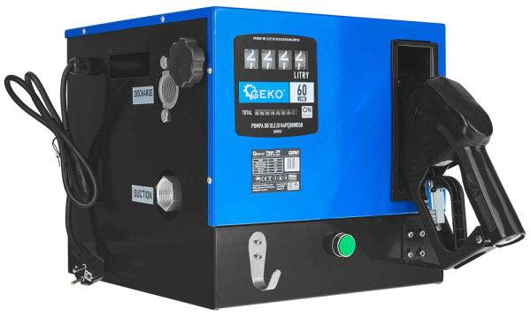 Výdajný stojan CPN na naftu s čerpadlom a počítadlom, 550 W, 60l/min, GEKO 1