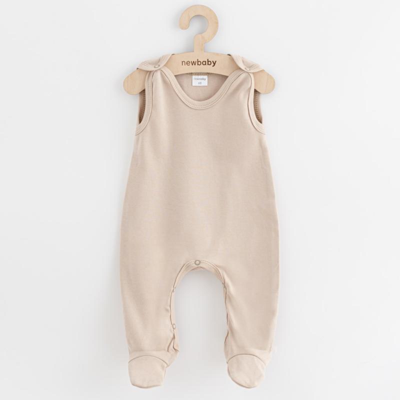 Dojčenské dupačky New Baby Classic II Uni 3ks béžové 80 (9-12m) 3