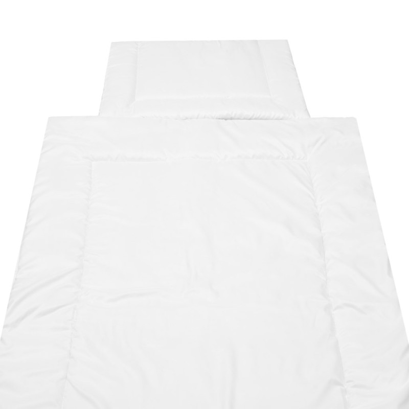 Luxusné výplne New Baby z mikrovlákna vankúš a perinka 100/135 biela 1
