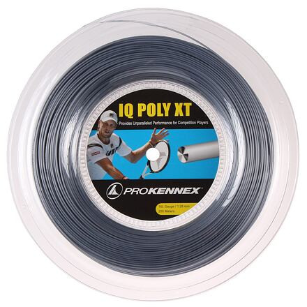 Poly IQ XT tenisový výplet 200 m strieborná