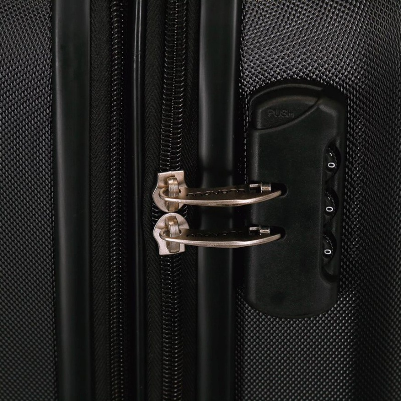 Cestovný kufor MOVOM Riga Black, 55x40x20cm, 37L (45L), 5998661 (small exp.) 5