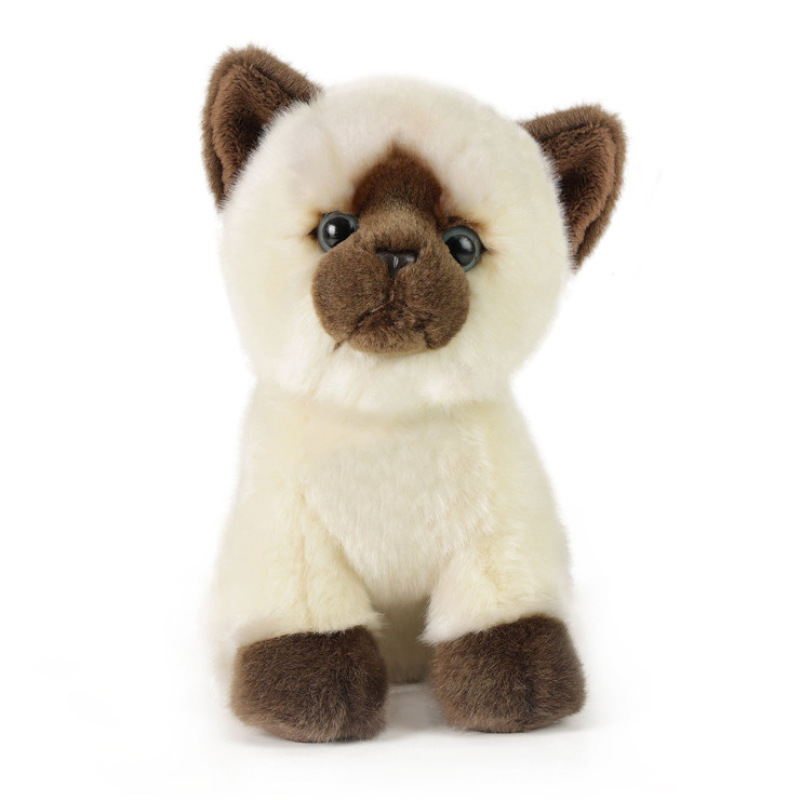 Plyšová siamská mačka