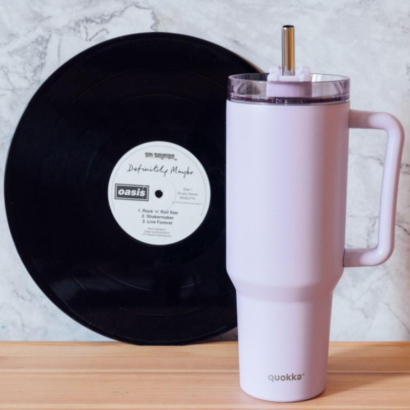 Quokka Stream, Nerezový XL termo pohár Purple, 1200ml, 40045 2