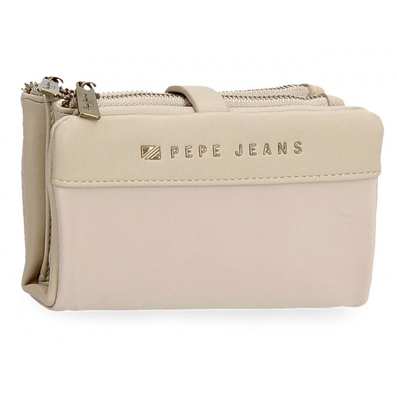 Pepe Jeans Morgan Beige - Dámska peňaženka, 7928333
