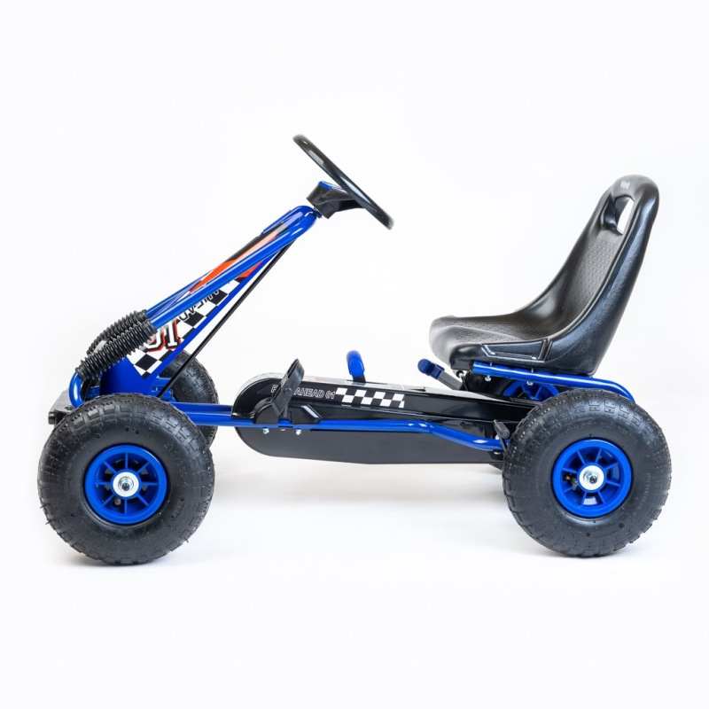 Detská šliapacia motokára Go-kart Baby Mix Razor modrá 1