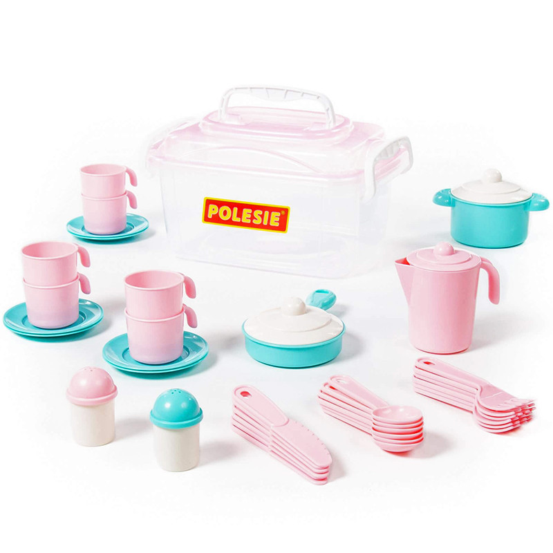 Čajový set pre šiestich v boxe