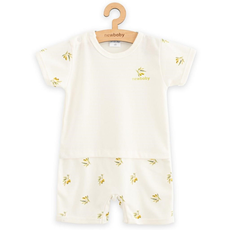 Dojčenský letný overal z organickej bavlny New Baby Olivy 74 (6-9m) 1