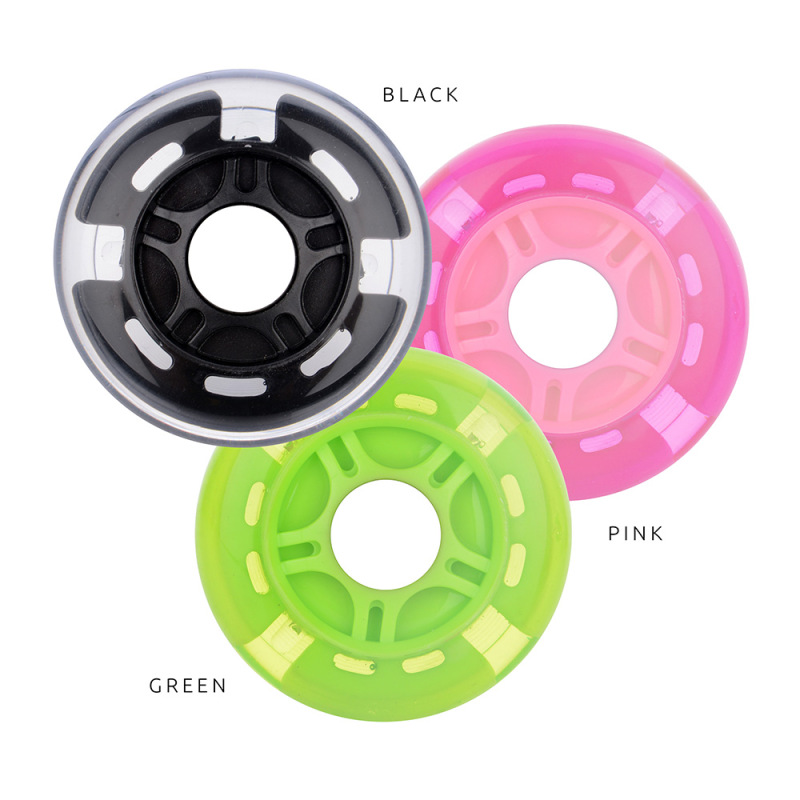 Tempish PU 87A 80x24 Scooper black (1ks)