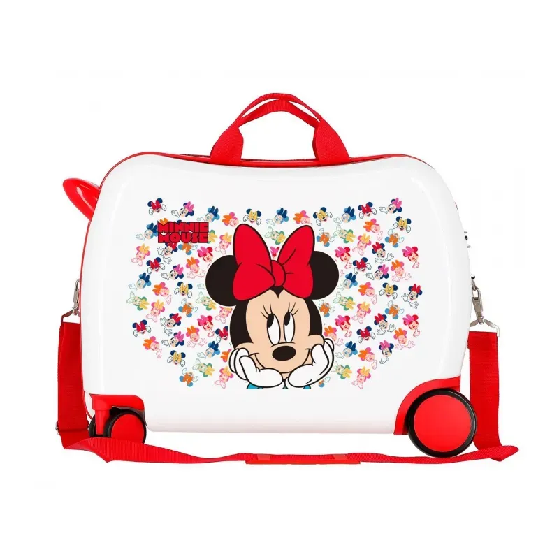 JOUMMA BAGS cestovný kufor na kolieskach / odrážadlo MINNIE MOUSE Diva, 34L, 2619821