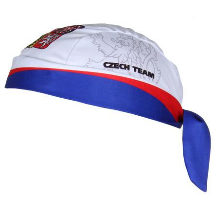 Czech Team šatka pirátská biela