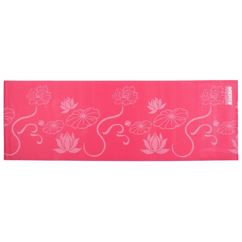 Print PVC 4 Mat podložka na cvičenie ružová 1