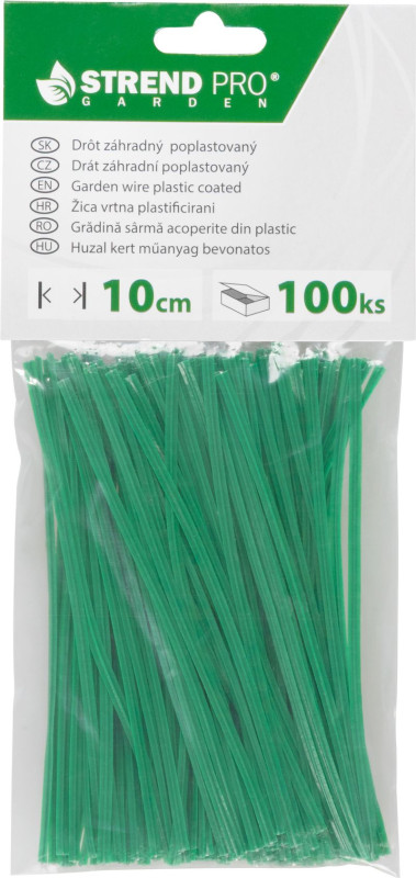 Drôt GardenTwist PVC 0,4x3 mm, L-100 mm, viazací, bal. 100 ks 1