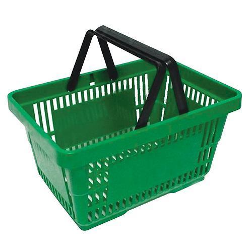 Košík Racks Shopper, 20 lit., zelený, nákupný