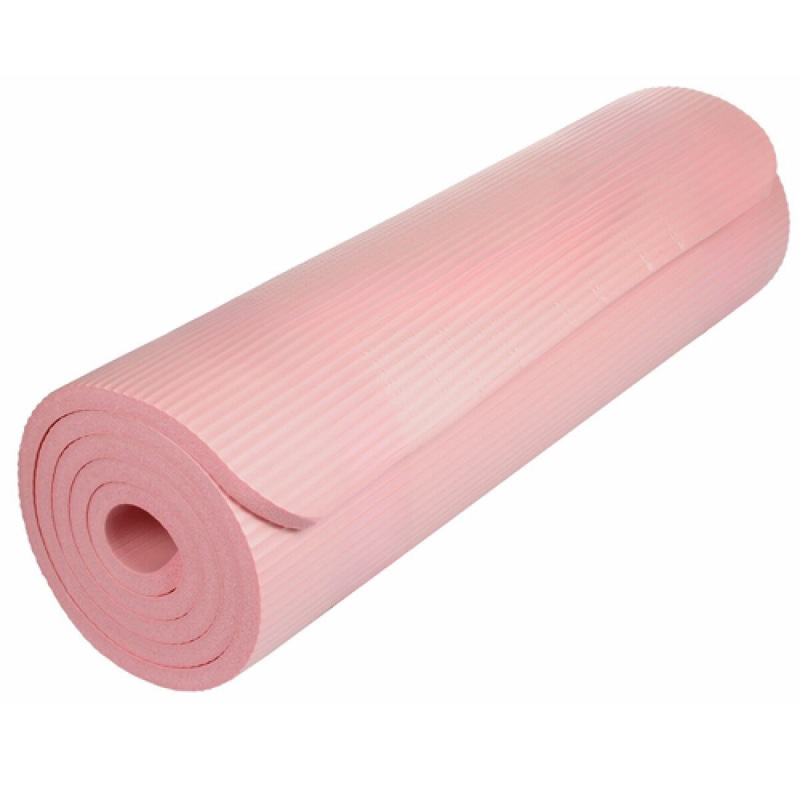 Yoga NBR 15 Mat podložka na cvičenie ružová