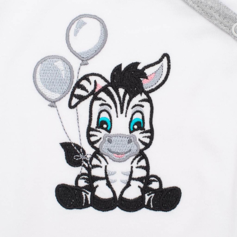 Dojčenský bavlnený overal New Baby Zebra exclusive 80 (9-12m) 2