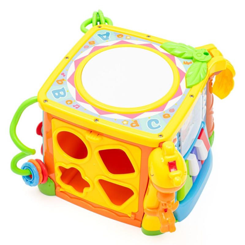 Interaktívna hudobná vzdelávacia kocka Baby Mix 1