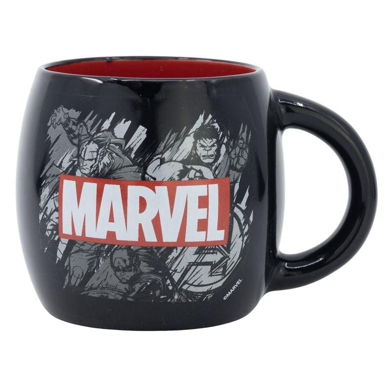 STOR Keramický hrnček Avengers Marvel Pattern, 380ml, 75436