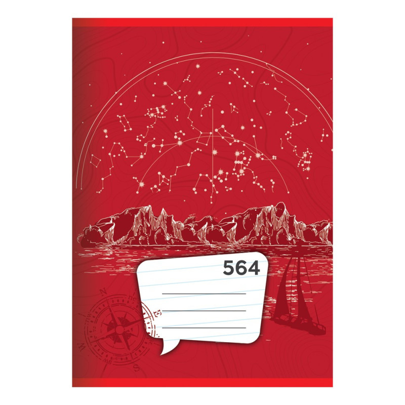 Zošit A5, 60 listový - linajkový 564 1