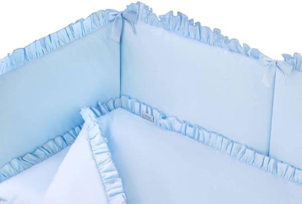5-dielne posteľné obliečky Belisima PURE 90/120 blue
