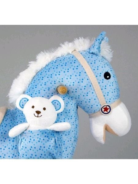 Hojdací koník s melódiou Milly Mally Pony fialový 1