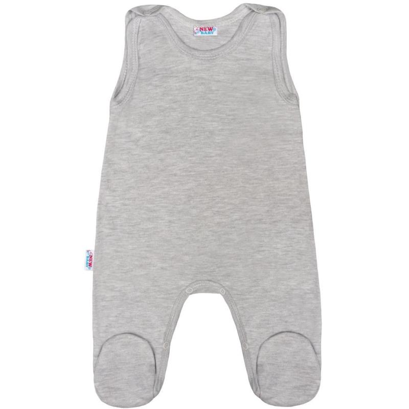 Dojčenské dupačky New Baby Classic II sivé 86 (12-18m)