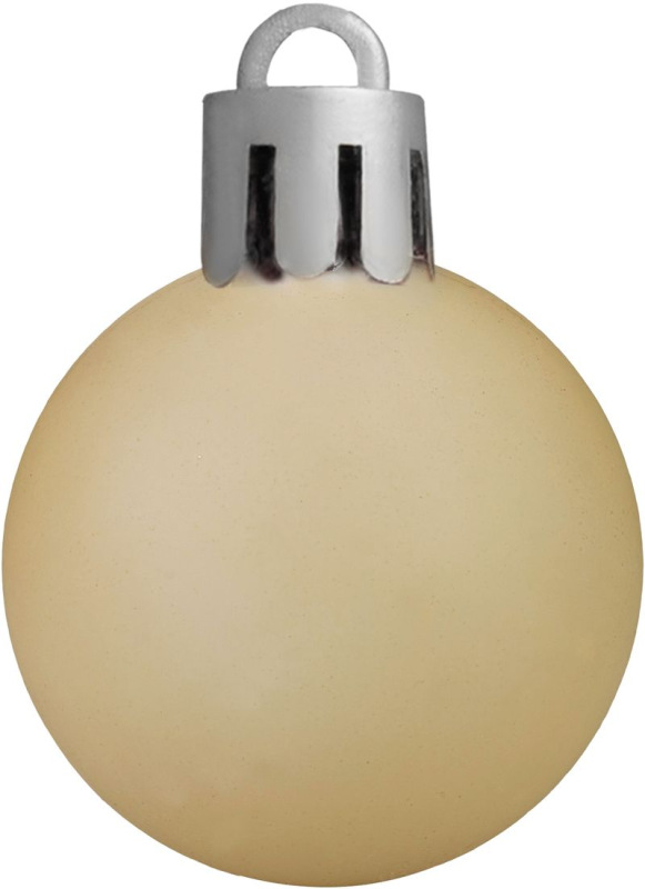 Gule MagicHome Vianoce, sada, 32 ks, šampaň, mix, na vianočný stromček 6