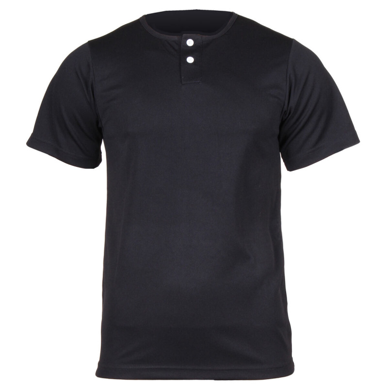 YBJ baseballový dres detský čierna