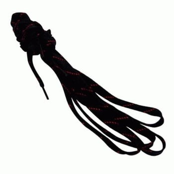 Šnúrky hokejové 160 - 260 cm black 220