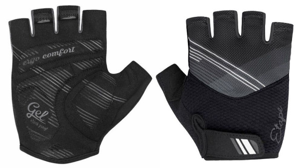 Liana cyklistické rukavice čierna