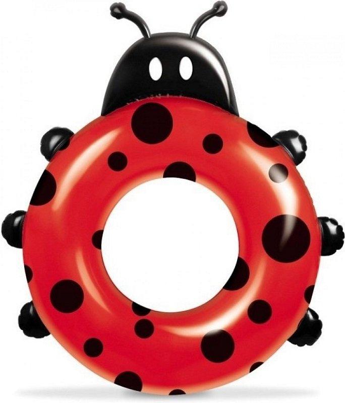 Nafukovací kruh MONDO s potlačou Lady Bug 50 cm