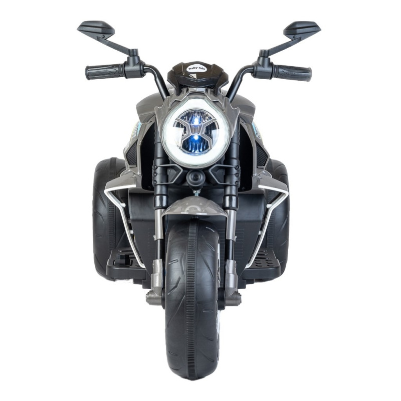 Detská elektrická motorka Baby Mix Calabre čierna 2