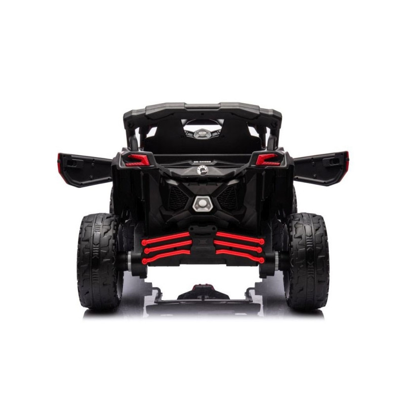 Elektrické autíčko Baby Mix Buggy Hornet červené 4