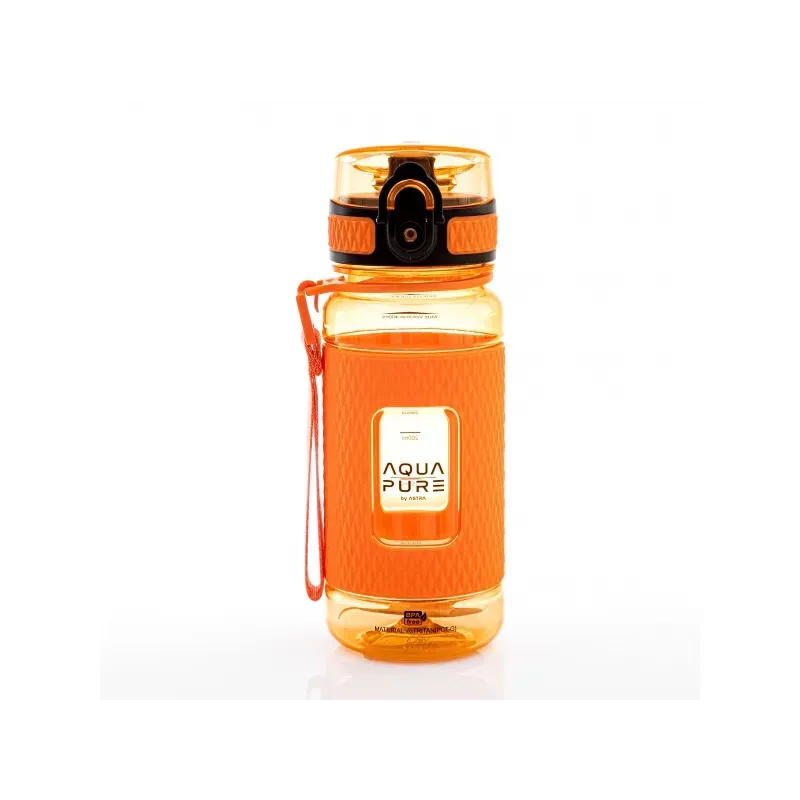 Zdravá fľaša AQUA PURE by ASTRA 400 ml - neon orange, 511023008