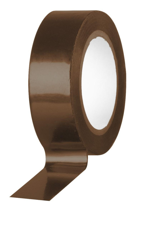 Páska Strend Pro, 19 mm, L-10 m, max. 80°C, 600V, hnedá, izolačná, lepiaca, PVC, bal. 10 ks