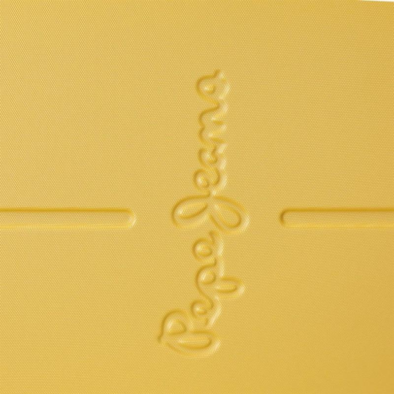 PEPE JEANS Highlight Ochre, Sada luxusných ABS cestovných kufrov 70cm/55cm, 7689523 11