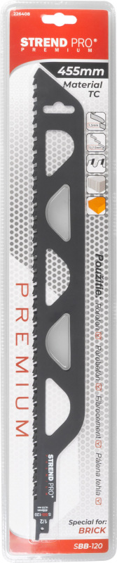 List do chvostovej píly Strend Pro Premium SBB-110, 455/1.5 mm, pórobetón, tehla, S2243HM 3