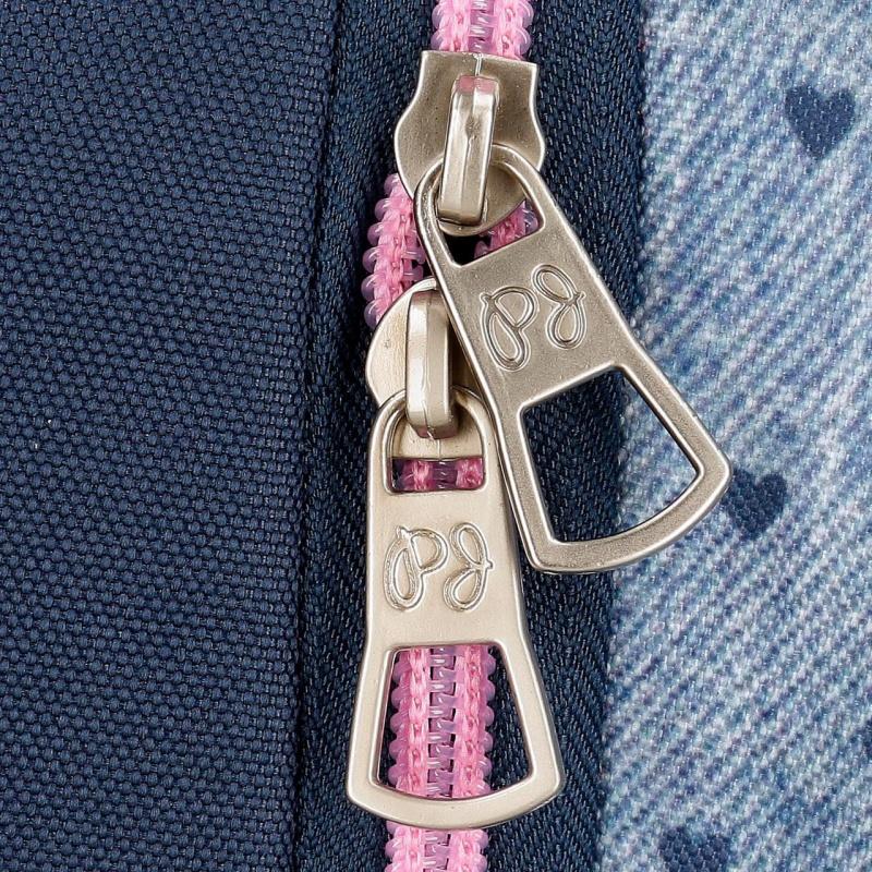 Školský batoh na kolieskach Pepe Jeans Noni Denim, 30L, 6822921 9