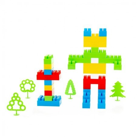 Stavebnica Staviteľ 115 dielov 5