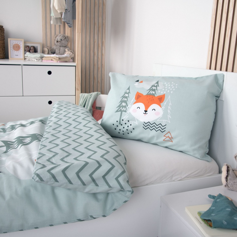 Detské obliečky do postieľky Herding "Nordic Forest", 100/135+40/60 2