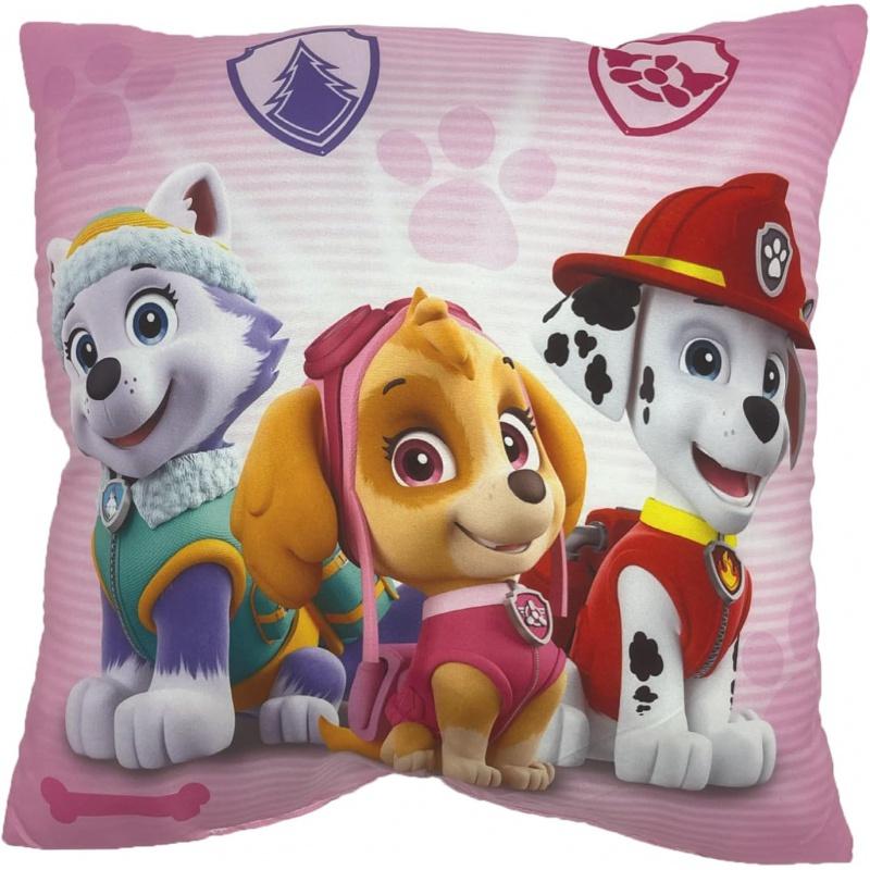 HERDING Obojstranný dekoračný vankúšik 40/40cm PAW PATROL