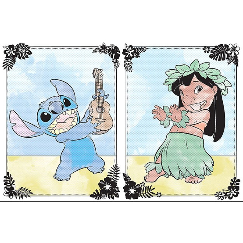 Maľuj vodou A4 Lilo & Stitch 1