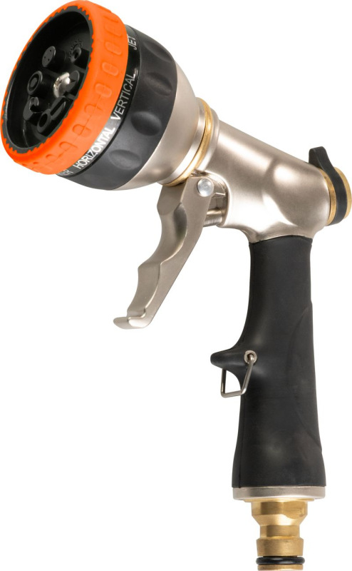 Pištoľ Strend Pro Garden BJ4037T, 8 vzorov, zavlažovacia, protišmyková rukoväť, 20x12.8x6 cm