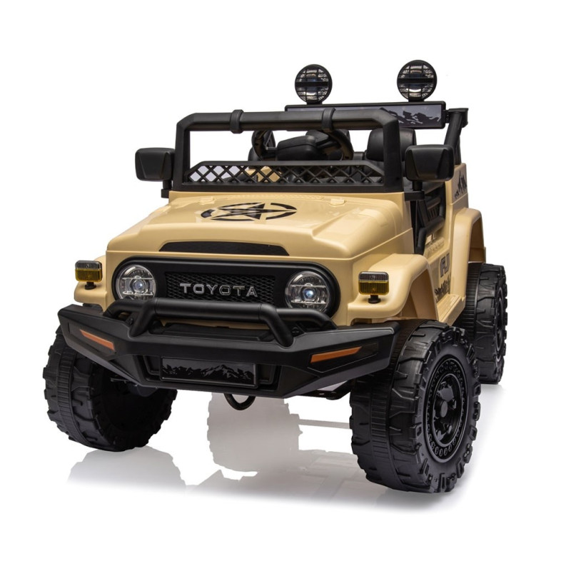 Elektrické autíčko Milly Mally Toyota FJ Cruiser Black 2